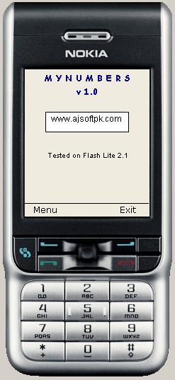 Screen Shot 1 of myNumbers
