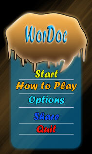 WorDoc Mobile App Main Screen